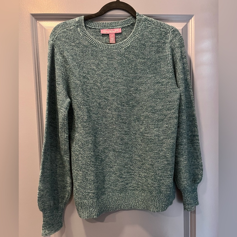 Gloria Vanderbilt Teal Sweater